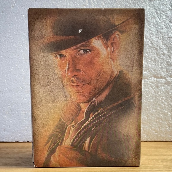 Indiana Jones 4 Disc Set Boxed DVD Set The Complete Movie Trilogy & Bonus Scenes - Picture 3 of 4